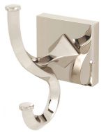 Polished Nickel 2" [51.00MM] Robe Hook by Alno - A8499-PN