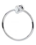 Polished Chrome 7" [178.00MM] Towel Ring by Alno - A8640-PC