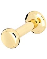 Polished Brass 1-1/8" [28.50MM] Robe Hook by Alno sold in Each - A8680-PB