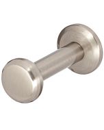Satin Nickel 1-1/8" [28.50MM] Robe Hook by Alno - A8680-SN
