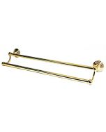 Polished Brass 30" [762.00MM] Towel Bar by Alno sold in Each - A9025-30-PB