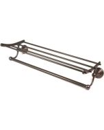 Chocolate Bronze 24" [609.60MM] Towel Rack by Alno - A9026-24-CHBRZ