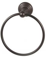 Chocolate Bronze 7" [178.00MM] Towel Ring by Alno - A9040-CHBRZ