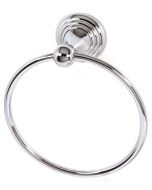 Polished Chrome 7" [178.00MM] Towel Ring by Alno - A9040-PC