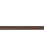 Chocolate Bronze 6" [152.50MM] Shower Rod by Alno - A9045-CHBRZ