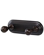 Chocolate Bronze 3-1/2" [88.90MM] Robe Hook by Alno - A9086-CHBRZ