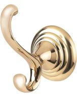 Polished Brass 4-1/16" [103.50MM] Robe Hook by Alno sold in Each - A9099-PB