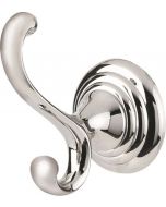 Polished Nickel 4-1/16" [103.50MM] Robe Hook by Alno sold in Each - A9099-PN