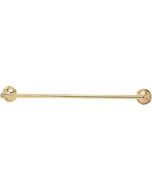 Polished Brass 24" [609.60MM] Towel Bar by Alno sold in Each - A9220-24-PB