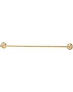 Polished Brass 30" [762.00MM] Towel Bar by Alno - A9220-30-PB