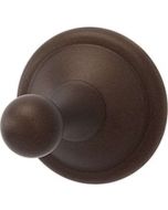 Chocolate Bronze 1-1/2" [38.00MM] Robe Hook by Alno - A9280-CHBRZ