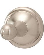Satin Nickel 1-1/2" [38.00MM] Robe Hook by Alno - A9280-SN