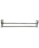 Brushed Satin Nickel 24" [609.60MM] Double Towel Bar by Top Knobs - AQ9BSN