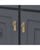 Brushed Golden Brass Backplate - Bijou Astoria Collection by Belwith-Keeler - B056380-BGB