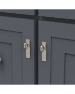 Satin Nickel Backplate - Bijou Astoria Collection by Belwith-Keeler - B056380-SN
