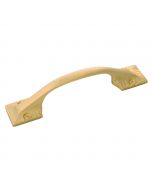 Satin Brass 3" Pull, Vintage 1900 by Belwith Keeler - B056555-04