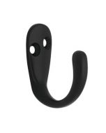 Flat Black 3/4" [19.00MM] Robe Hook by Liberty sold in Each - B59103Z-FB-C