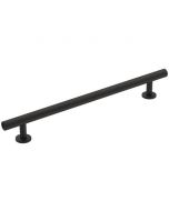 Matte Black 7-9/16" (192mm) Bar Pull, Radius by Amerock - BP36868FB