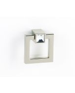 Crystal On Polished Nickel Small Convertibles Ring Pull Mount by Alno sold in Each - C2670-PN