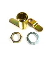 Cyber Lock 30mm Cam Lock Brass Finish (Core and Key Sold Separately)