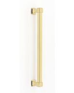 Polished Brass 12" [304.80MM] Appliance Pull by Alno - D985-12-PB