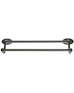 Antique Pewter 30" [762.00MM] Double Towel Bar by Top Knobs sold in Each - ED11APC