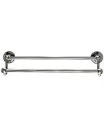Brushed Satin Nickel 30" [762.00MM] Double Towel Bar by Top Knobs sold in Each - ED11BSNA