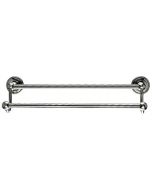 Brushed Satin Nickel 30" [762.00MM] Double Towel Bar by Top Knobs sold in Each - ED11BSNF