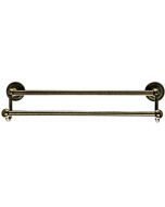 German Bronze 30" [762.00MM] Double Towel Bar by Top Knobs sold in Each - ED11GBZD
