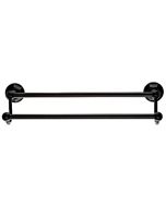 Oil Rubbed Bronze 30" [762.00MM] Double Towel Bar by Top Knobs sold in Each - ED11ORBB