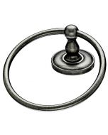 Antique Pewter 2-1/2" [63.50MM] Towel Ring by Top Knobs sold in Each - ED5APD
