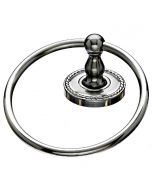 Brushed Satin Nickel 2-1/2" [63.50MM] Towel Ring by Top Knobs sold in Each - ED5BSNF