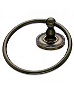 German Bronze 2-1/2" [63.50MM] Towel Ring by Top Knobs sold in Each - ED5GBZA