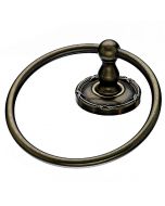 German Bronze 2-1/2" [63.50MM] Towel Ring by Top Knobs sold in Each - ED5GBZE
