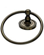 German Bronze 2-1/2" [63.50MM] Towel Ring by Top Knobs sold in Each - ED5GBZF