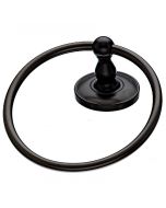 Oil Rubbed Bronze 2-1/2" [63.50MM] Towel Ring by Top Knobs sold in Each - ED5ORBD
