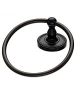 Oil Rubbed Bronze 2-1/2" [63.50MM] Towel Ring by Top Knobs sold in Each - ED5ORBF