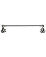 Brushed Satin Nickel 18" [457.20MM] Single Towel Bar by Top Knobs sold in Each - ED6BSNF