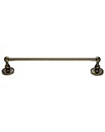German Bronze 18" [457.20MM] Single Towel Bar by Top Knobs sold in Each - ED6GBZA