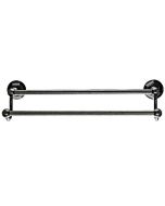 Antique Pewter 24" [609.60MM] Double Towel Bar by Top Knobs sold in Each - ED9APB