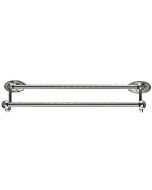Brushed Satin Nickel 24" [609.60MM] Double Towel Bar by Top Knobs sold in Each - ED9BSNC