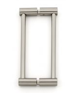 Satin Nickel 6" [152.40MM] Back to Back Pull by Alno - G715-6-SN