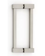 Satin Nickel 6" [152.40MM] Back to Back Pull by Alno - G718-6-SN