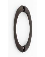 Chocolate Bronze 6" [152.40MM] Back to Back Pull by Alno - G855-6-CHBRZ