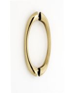 Polished Antique 6" [152.40MM] Back to Back Pull by Alno - G855-6-PA