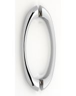 Polished Chrome 6" [152.40MM] Back to Back Pull by Alno - G855-6-PC