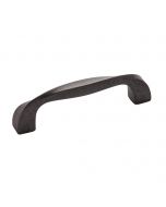 Black Iron 3-25/32" [96.00MM] Pull by Hickory Hardware sold in Each - H076016-BI