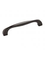 Black Iron 5-1/32" [128.00MM] Pull by Hickory Hardware sold in Each - H076017-BI