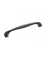 Black Iron 6-5/16" [160.00MM] Pull by Hickory Hardware sold in Each - H076018-BI