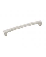 Satin Nickel 6-5/16" [160.00MM] Pull by Hickory Hardware sold in Each - H076132-SN